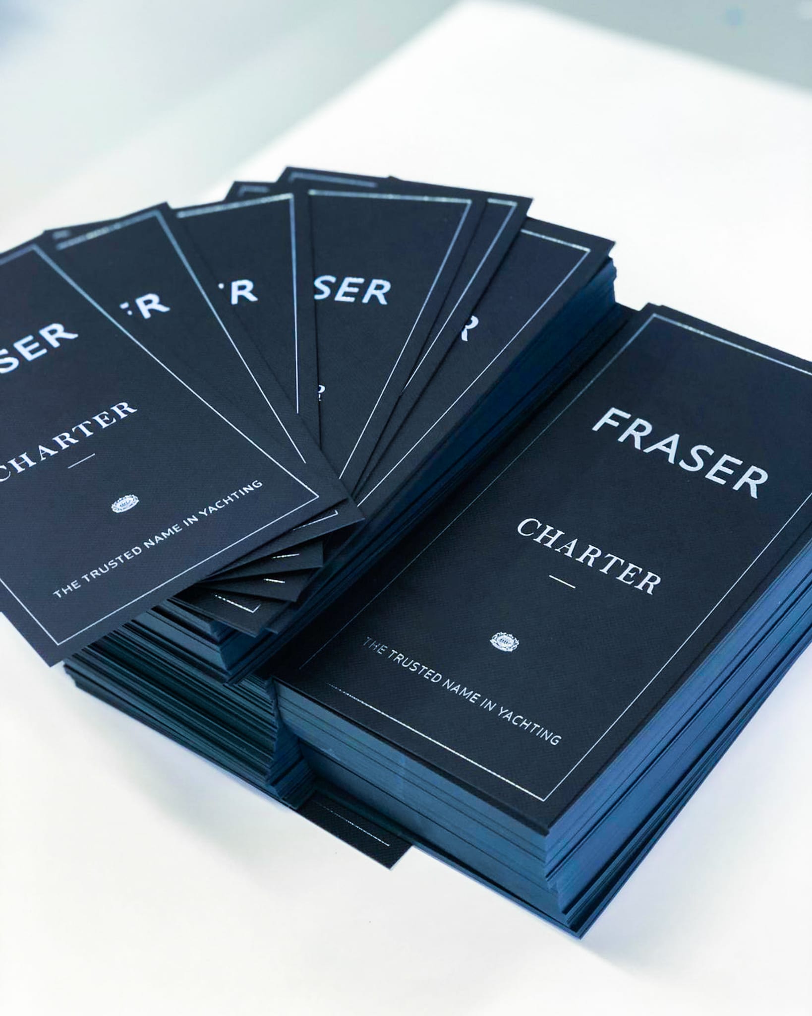 Dépliant haut de gamme pour le secteur yachting – Monaco